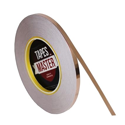 1/4 pulgadas x 55 yds de cobre cinta - (6 mm x 50 m) - EMI ...