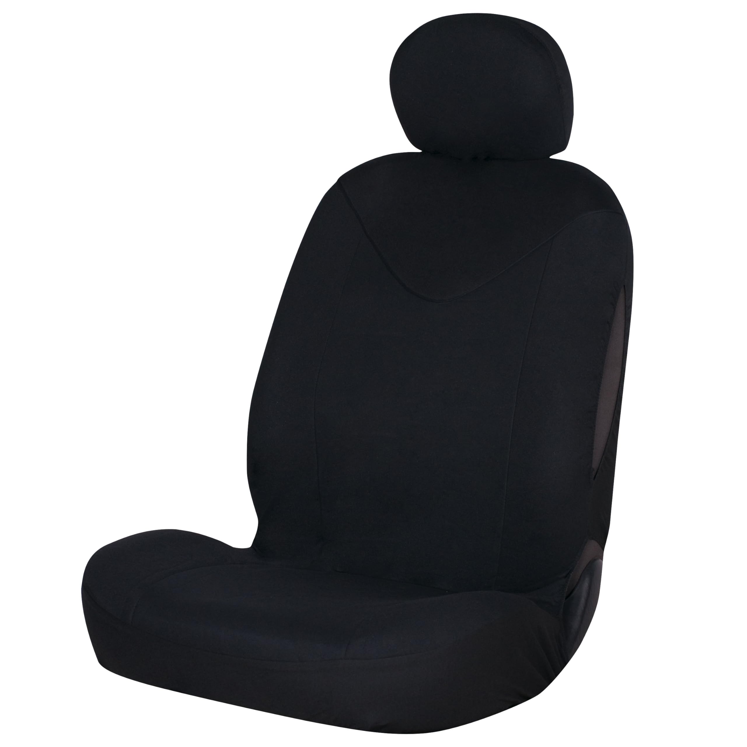 SUMEX FUND95N Universal Single Front Seat Cover Set - Unicorn Black