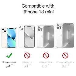 JETech Magnetic Case for iPhone 13 Mini 5.4-Inch