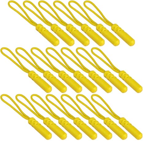 Healifty 20pcs Reissverschluss Zuglaschen Ersatz Reissverschluss Fixierer Reissverschluss Reparatur Zieht Fur Kleidung Koffer Rucksack Diy Handwerk Gelb Amazon De Kuche Haushalt
