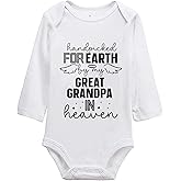 listery Great Grandma Bodysuit Hand Picked For Earth By My Grandma Newborn Hand Picked Great Grandma Clothes Boy Girl