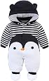 Bébé Filles Combinaison avec Chapeau Footies Ensembles Chaud Bébé Filles Combinaison avec Chapeau Footies Ensembles Chaud