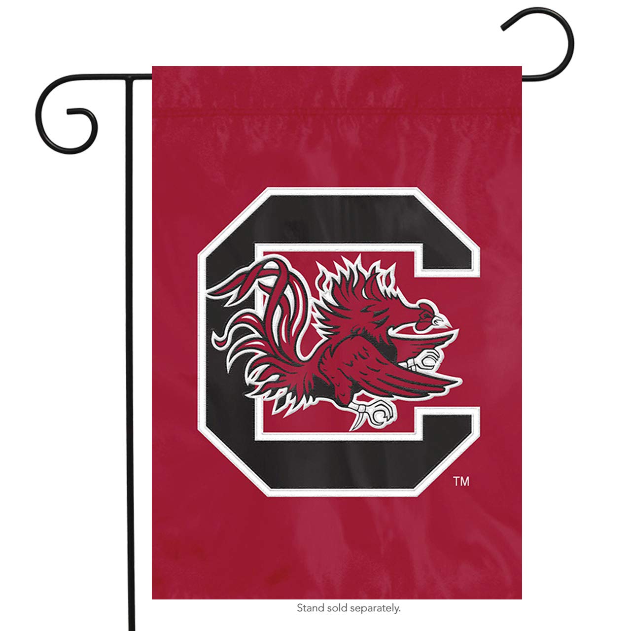 The Party Animal NCAA South Carolina Gamecocks Premium Garden Flag, 12.5 x 18-inches