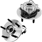 2 Pack Front Wheel Bearing and Hub Assembly for 2012-2018 Ram 1500, 2019-2022 Ram 1500 Classic, 2012 2013 2014 2015 2016 2017 2018 2019 2020 2021 2022 Wheel Bearing Hub 5Lugs w/ABS 515151
