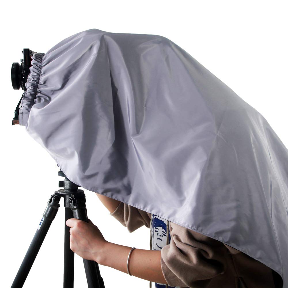 eTone Magic Image 110x120CM Silver And Dark Black Cloth Wrapping Focusing Hood For All Brand Of 4x5 Large Format Camera