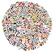Vinyl Stickers 300 pcs Laptop Computer PC Water Bottle Car Helmet Skateboard Luggage Bike Bumper Waterproof Graffiti Decals,Gift for Kids, Adult- No-Duplicate Pack