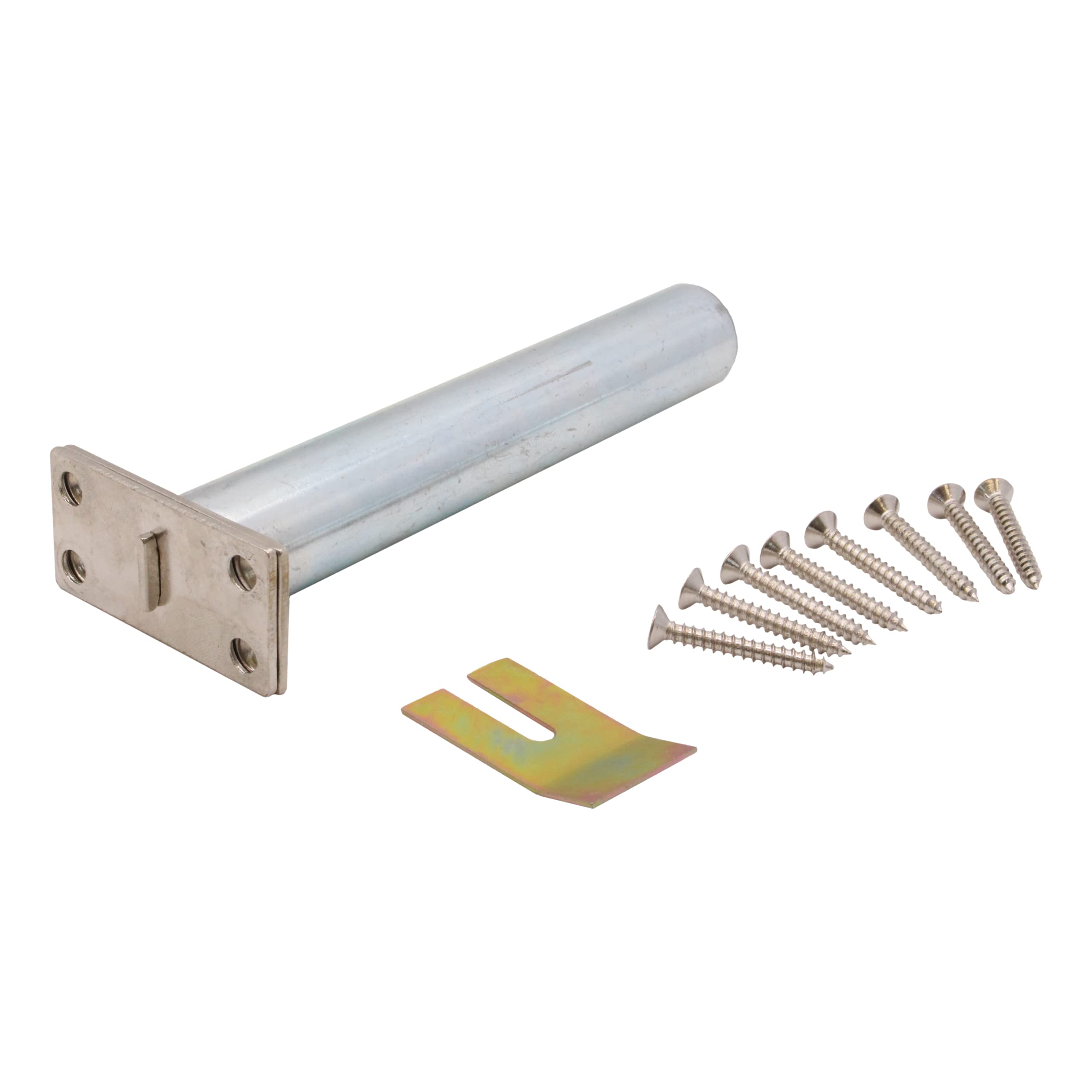 Concealed Door Closer Chain for Fire Doors and Automatic Closing Nickel