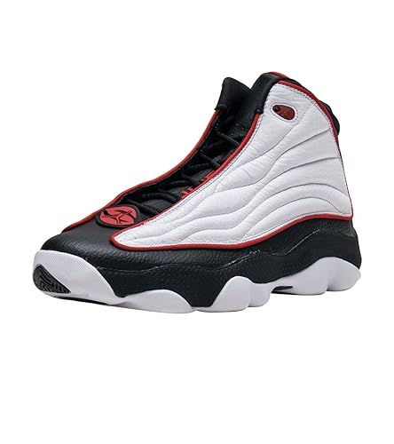 jordans white black and red