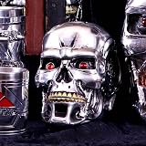 Nemesis Now T-800 Terminator Head Box 18cm Silver Resin Storage view 8