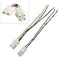 CQSPMOTO CDI Cable Wire Harness Plug 4+2 Pins for GY6 50cc 70cc 90cc 110cc 125cc 150cc 4 Stroke Scooter Moped ATV Quad Go Kart Pit Dirt Bike Motorcycle CDI Box Wiring Harness Taotao Buyang Jonway Sunl