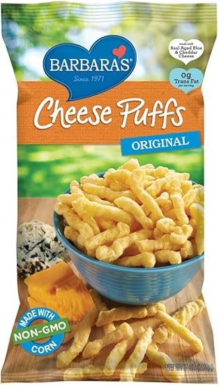 Amazon Com Barbara S Baked Original Cheese Puffs Gluten Free