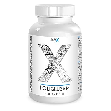 baseXnutrition, POLIGLUSAM, der Fett ABSORBER mit Chitosan, 120 Kapseln