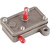 Fuel Pump Single Outlet Car Pump Rectangular Assembly for Odyssey Arctic Cat Go Kart Vacuum Snowmobile ATV PWC DF44-211