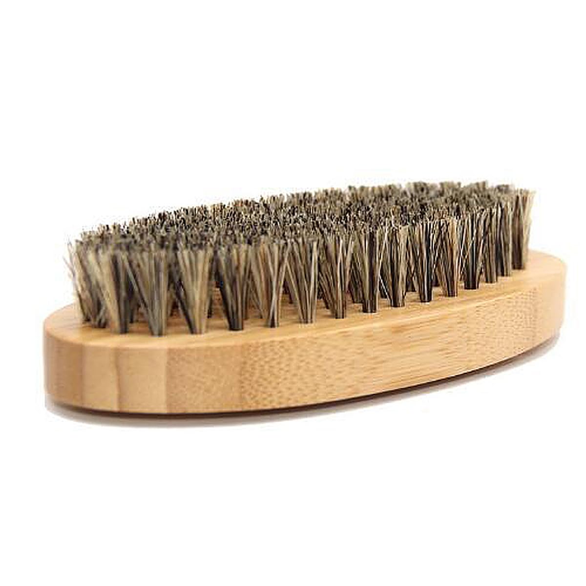 Beard Brush, 100% Boar Bristle Brush for Daily Beard Care, Beard Brush for Men, Travel