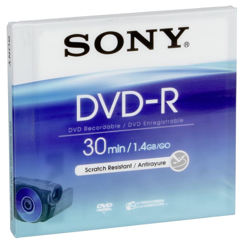 Sony DMR30 DVD-R Media for Sony DVD Camcorders