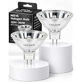 ELH Projector Bulbs 2 Pack, 120V 300W MR16 GY5.3 Overhead Projectors Lamp | 2-Flat Pin Halogen Lamps Compatible with Eastmann Kodak Carousel 600H 650H 750H 800H 840H 850H AF B-2A E-2 Projectors