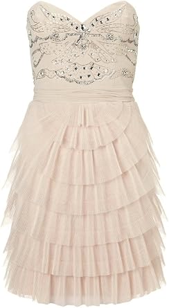 lipsy tiered dress