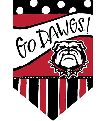 Bandiera Da Giardino Georgia Bulldogs 13x18 Poliestere &ndash; NCAA Uga