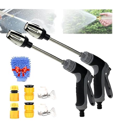 thumbnail image 2 of Waterblitz Pressure Washer - No Electricity Garden Hose Power Washer For Car & Outdoor Cleaning 2 of 13