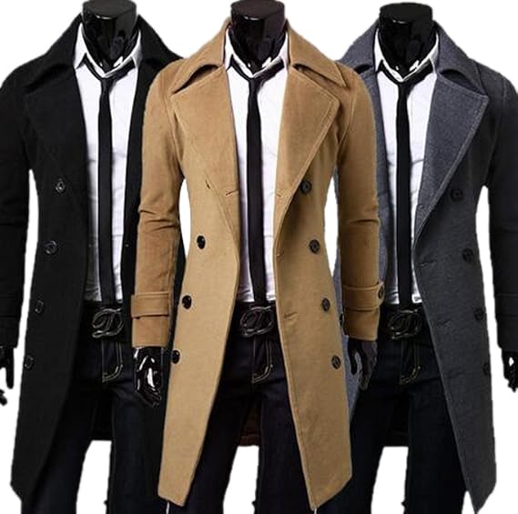 Amazon Gudeke 長袖 冬物 チェスターコート メンズ ラシャコート ロングコート カジュアル 厚手 フォーマル 通勤 ビジネス 紳士服 ゆったり 暖かい 防寒ジャケット 無地 アウター きれいめ 修身 おしゃれ 大きなサイズ コート ジャケット 通販