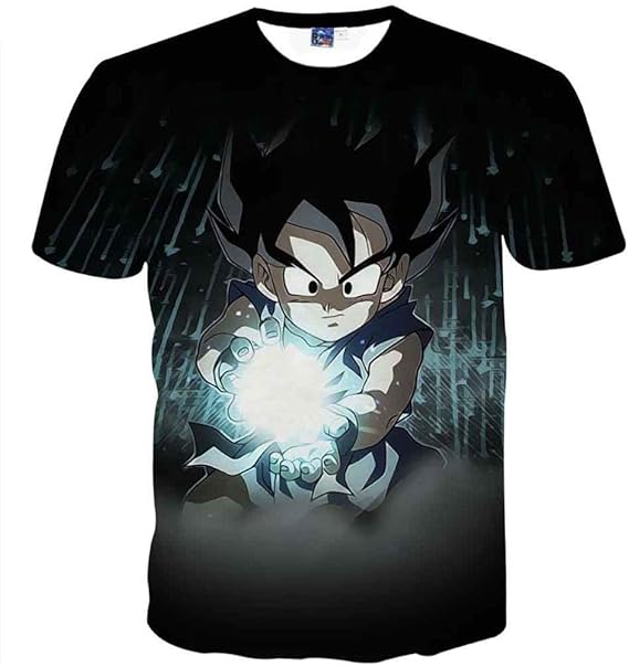 NNJXFDCA Manga Homme T-Shirt Anime Work Summer Streetwear-A_3XL: Amazon