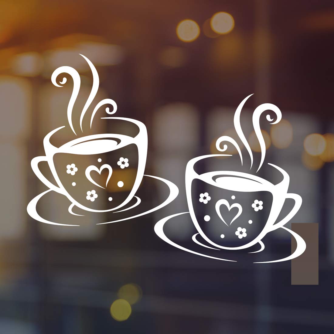 Cups stickers wall art kitchen vinyl coffee decal decor cup white tile transfers decals sticker quote decoration tea cafe home love room mirror living cupboard kitchens tiles decorations wall transfer