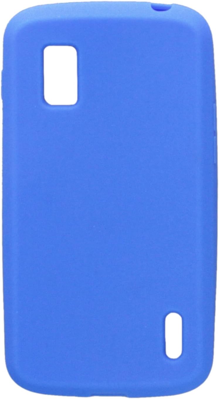 Asmyna LGE960CASKSO003 Slim and Soft Durable Protective Case for LG Nexus 4 E960 - 1 Pack - Retail Packaging - Dark Blue