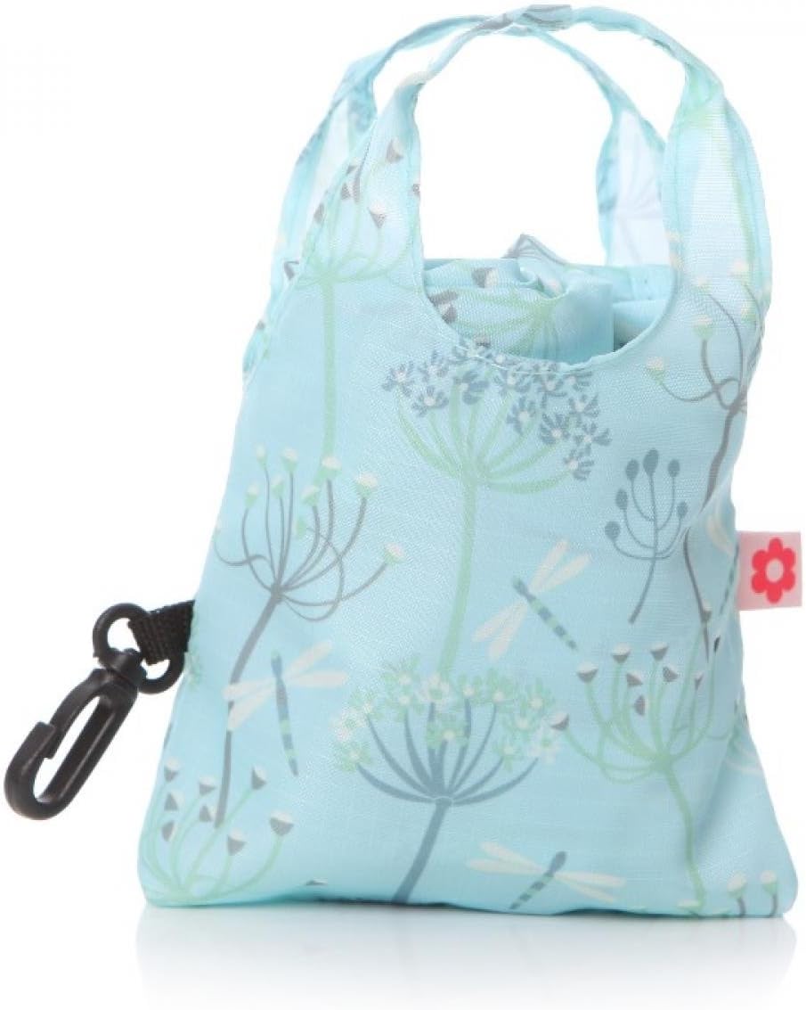 Susie Faulks Cow Parsley Foldable Shopping Bag - Pocket Shopper