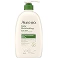 Aveeno Daily Moisturizing Body Wash, Dry Skin Care, Gentle Cleanser, Oat, Shower Product, Lightly Scented. 975mL