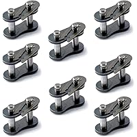 1-10 Circuits Connector Industrial Microswitches 10-Pack #25 Roller Chain Connecting Links With Spring Clips - 1/4" Pitch Master Link Set Roller Chain Connectors - Foto 6