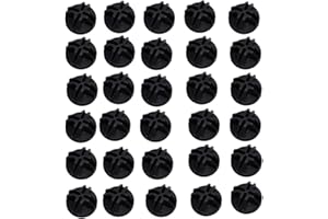 30 Pcs Wire Cube Connectors, 4mm Groove Plastic Quick Connector Clasp Clip for Modular Shelves and Storage Boxes Wearable ABS