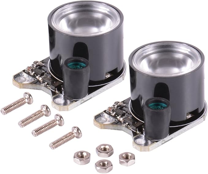 XCSOURCE 2pcs Infrared LED Light 3W High Power 850 IR LED Module with