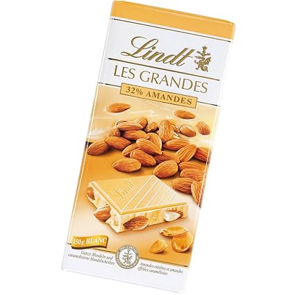 Lindt Les Grandes 32 Mandeln Weisse Schokolade Amazon De