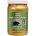 qt Modern Masters ME701 Rich Gold Metallic Paint Collection, Satin Water-Based Decorative Metallic Paint