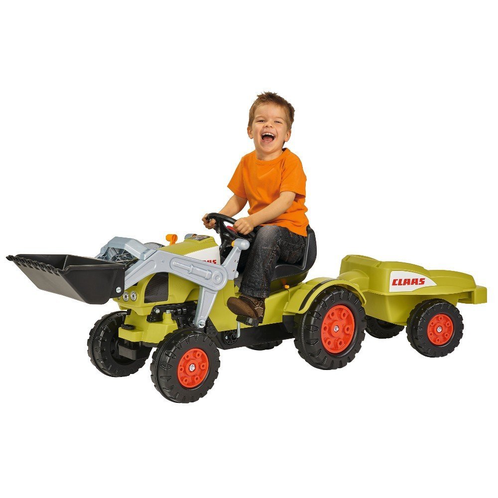BIG 800056553 CLAAS Celtis Loader with Trailer, Grey