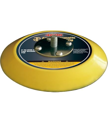Toolsmart 6 Inch Hook And Loop DA Sander Backing Pad - 6 Hole, Dual Action