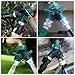 IDESION Garden Hose Splitter 2 Way Y Hose Connector Adapter with 3 Rubber Hose Washers for Garden Laundry Basement (Green)