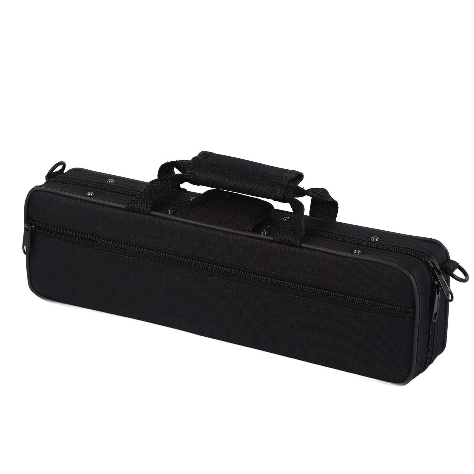 Eujgoov Adjustable Flute Case with Oxford Cloth for 16 Holes Flute - Durable Storage Bag with Shoulder Strap, Padded Interior and Secure Closure