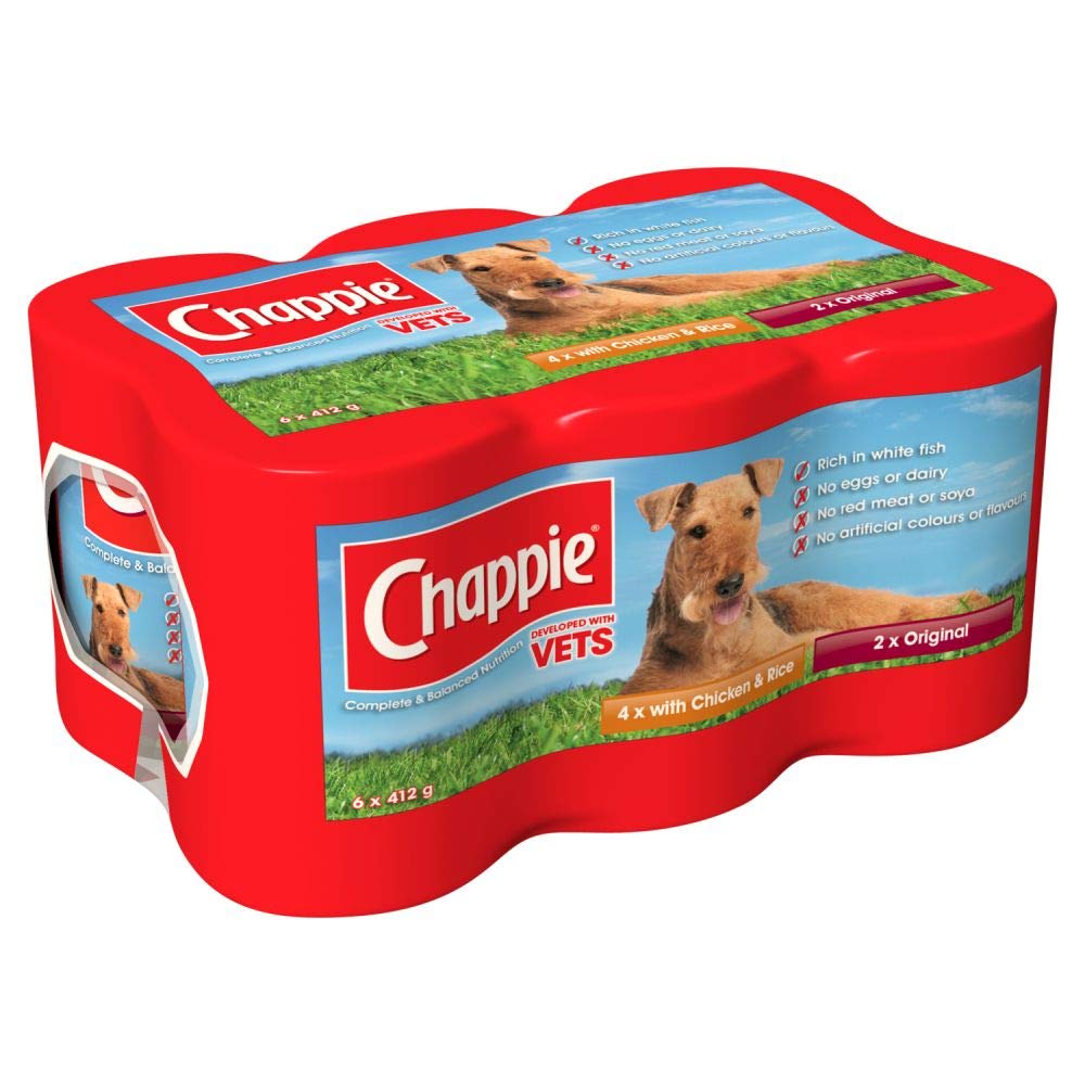 chappie sensitive dog food