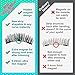 2018 Diva Edition PLUS - All in one 3 Styles 12 Pcs Premium Magnetic Eyelashes in Elegant Mirror Case plus FREE Eyelash Applicator, Eyeliner Cards & Travel Cosmetic Bag