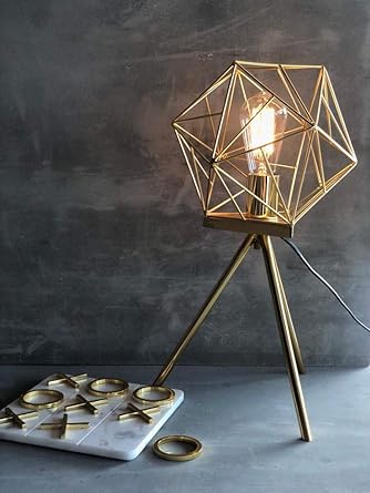 rock table lamp