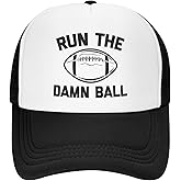 Run The Damn Balls Hat Trucker Hat Men Funny Dad Hats Funny Birthday Gift Black