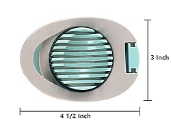 Egg Slicer for Hard Boiled Eggs Cutter with