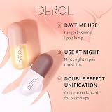 HQDA 2 Pcs Lip Plumper Set Natural Gloss Serum Kit Fuller Hydrated Beauty Lips view 2