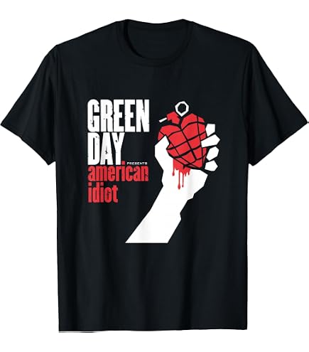 Amazon.com: Green Day Idiot Flag T-Shirt : Clothing, Shoes & Jewelry
