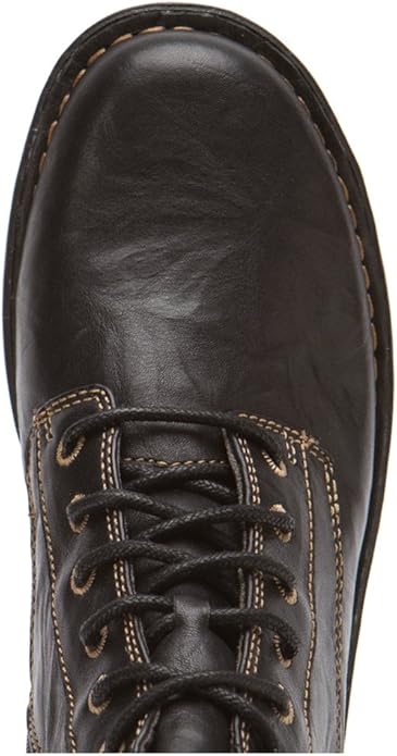 clarks nikki north black scrunch leather