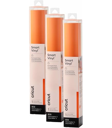 Amazon.com: Cricut Smart Permanent Vinyl, Party Pink - 3-Pack of