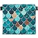 Artovida Artists Collective Reusable Lunch Baggies | Snack and Sandwich Bags with Zipper - Improved Dual Layer Design by Monika Strigel (Germany) Really Mermaid