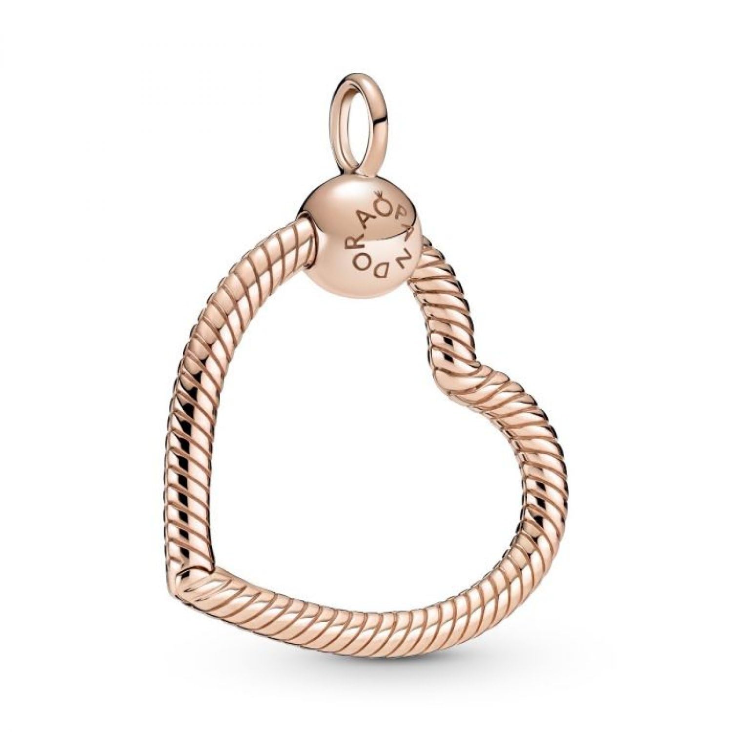 Pandora Icons Heart 14k rose gold-plated O pendant