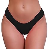 Halcurt Women's Mid Waisted Bikini Swimsuit Bottoms Full Coverage Swim Bottoms